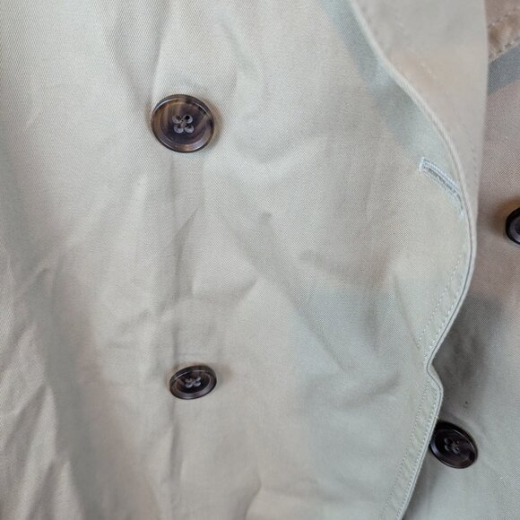 Banana Republic Men's Classic Trench in Tan, Sz XL - Picture 9 of 11